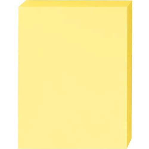 カラー用紙（厚口）特厚口１２４ｇ　Ａ４黄　５００枚