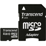 ｍｉｃｒｏＳＤＨＣカード　４ＧＢ　Ｃｌａｓｓ１０　付属品（ＳＤカード変換アダプタ付き）　■お取り寄せ品