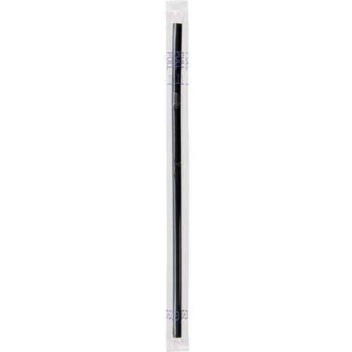 フレックスストロー　ブラック　袋入　５００本入&times;５