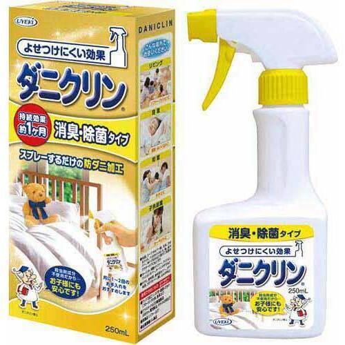 ダニクリン　消臭・除菌タイプ　本体　２５０ｍｌ