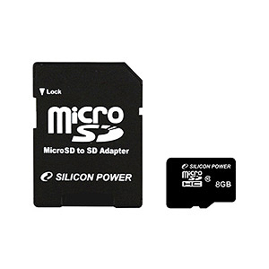 ｍｉｃｒｏＳＤＨＣカード　８ＧＢ　（Ｃｌａｓｓ１０）　永久保証　（ＳＤＨＣアダプター付）　■お取り寄せ品