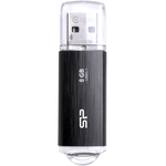 ＵＳＢ３．１メモリ　Ｂｌａｚｅ　Ｂ０２　８ＧＢ　ブラック　キャップ　ＳＰ００８ＧＢＵＦ３Ｂ０２Ｖ１Ｋ　■お取り寄せ品