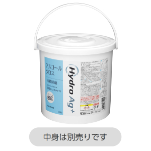 Ｈｙｄｒｏ　Ａｇ＋　アルコールシート（クロス）　アルコール８０％　３００枚入用　＜専用空ボトル＞