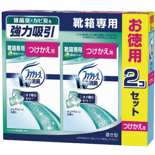 置き型ファブリーズ靴箱専用Ｐクリーン　かえ用２個Ｐ