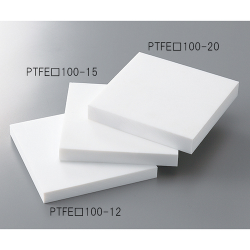 ＰＴＦＥ板　厚板タイプ　１００&times;１００&times;３０ｍｍ　３－４９２５－０５