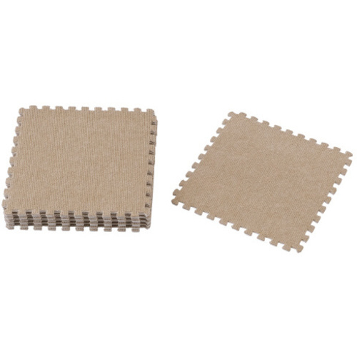 ジョイントマットカーペット３２&times;３２　９枚入ＢＲ