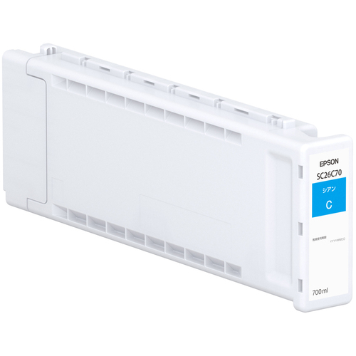 ＳｕｒｅＣｏｌｏｒ用　インクカートリッジ／シアン（７００ｍｌ）　ＳＣ２６Ｃ７０　■お取り寄せ品