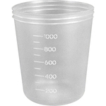 ディスポカップ　ＳＣＣ　（純水洗浄処理済み）　Ｖ－１０００　２－４９０６－０６
