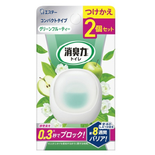 消臭力コンパクト　トイレ用　かえ２個Ｇフルーティー