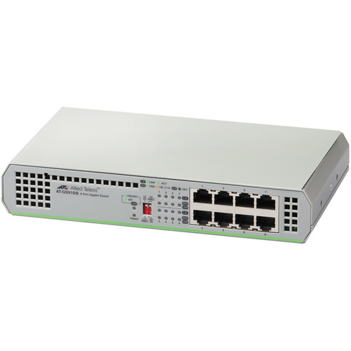 ＡＴ－ＧＳ９１０／８－Ｚ７　レイヤー２スイッチ　２３２９ＲＺ７　■お取り寄せ品