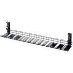 ケーブル配線トレー　ワイヤー　Ｌサイズ　汎用タイプ　ブラック　ＣＢ－ＣＴ３ＢＫ　■お取り寄せ品