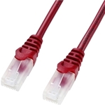 ツメ折れ防止ＣＡＴ５ｅＬＡＮケーブル（２０ｍ・レッド）　ＬＡ－Ｙ５ＴＳ－２０Ｒ　■お取り寄せ品