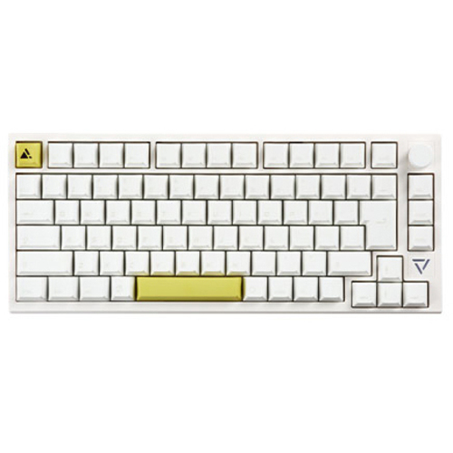 ガスケットマウント搭載　ゲーミングメカニカルキーボード　（日本語キー／ホワイト）　■お取り寄せ品