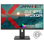 液晶ディスプレイ　２４型／１９２０&times;１２００／ブラック　ＪＮ－ＩＰＳ２４ＷＸ－ＨＳＰＣ６　■２営業日内届