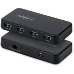 ＵＳＢ－Ｃハブ／Ｃ／Ａ両対応／４ポート／４ｘ　Ｔｙｐｅ－Ａ／５Ｇｂｐｓ／セルフパワー／電源アダプタ付　■お取り寄せ品