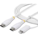 ＵＳＢ－Ｃ充電ケーブル／１ｍ／Ｌｉｇｈｔｎｉｎｇアダプター付　１Ｍ－Ｕ２－ＬＮＴＣ－ＣＡＢＬＥ　■お取り寄せ品