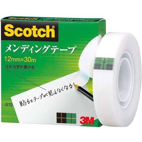 スコッチ　メンディングテープ小巻　１２ｍｍ×３０ｍ