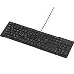 スリムキーボード（ブラック）　■お取り寄せ品
