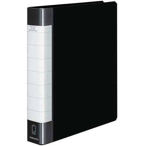 クリヤーブックタフボディ黒Ａ４縦背幅４８ｍｍ&times;１２