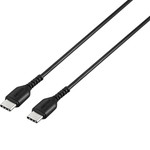 Ｔｙｐｅ－Ｃケーブル　Ｃ－Ｃ　１．０ｍ　ブラック　■お取り寄せ品