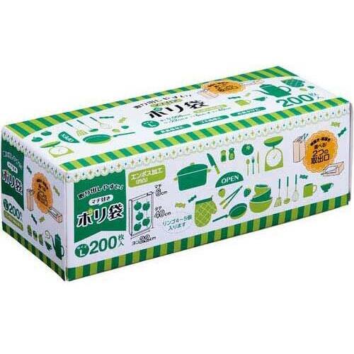 Ｐａｃｋ　Ｄｏ！ポリ袋　Ｌ　２００枚入&times;１０
