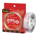 スコッチ超透明テープＳ　幅２４ｍｍ×長さ３５ｍ個箱