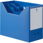 ＰＰ製ファイルボックス横１５０仕切りブルー