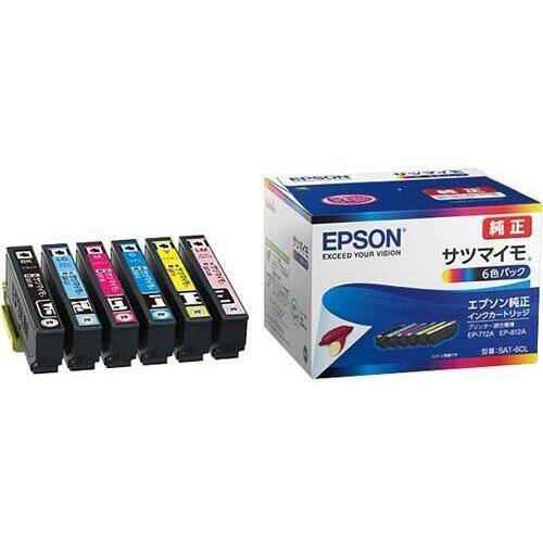 純正インク　ＳＡＴ－６ＣＬ　６色Ｐ