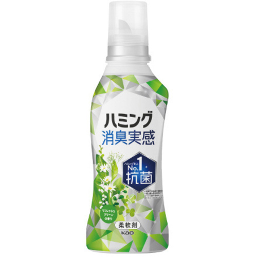 ハミング消臭実感　リフレッシュグリーンの香り　本体　５１０ｍｌ　柔軟剤