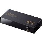 ＨＤＭＩ切替器／８Ｋ６０Ｈｚ対応／双方向／メタル筐体／ブラック　ＤＨ－ＳＷ８ＫＢＤ２１ＢＫ　■お取り寄せ品