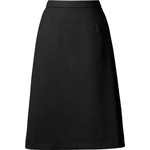 Ａラインスカート　黒　ＡＲ３０１７－２　７号