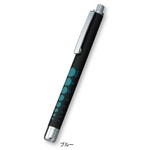 ラバー調ソフトＬＥＤペンライト　ブラック／ブルー　ＫＥ－３３６　８－６４９４－０２　●ご注文は２個から