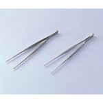 外科ピンセット　細筋有鈎　１３０ｍｍ　ＳＴＢ－１　０－２３７－２５