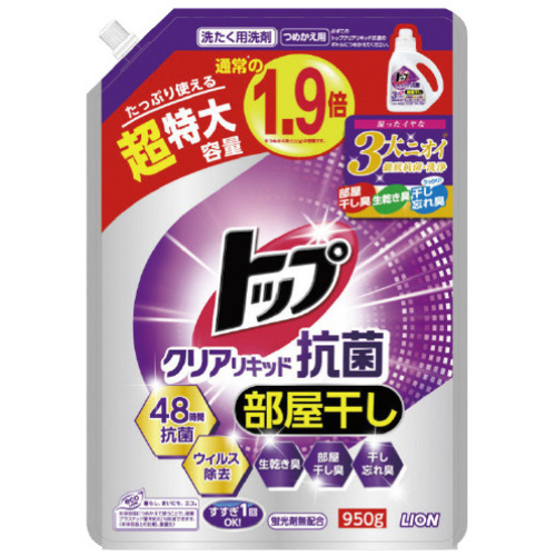 （まとめ）ライオン トップクリアリキッド抗菌 4kg（×5セット） まとめ）ライオン トップクリアリキッド抗菌 4kg（×5セット）