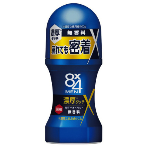 ８×４メン　濃厚ロールオン　無香料×６　【お取り寄せ品】５営業日以内届