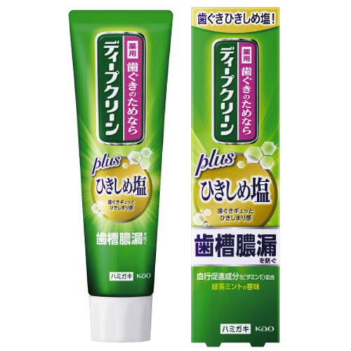 ディープクリーン薬用ハミガキひきしめ塩１００×１２　【お取り寄せ品】５営業日以内届