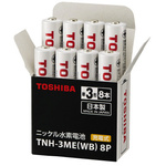 ニッケル水素充電池　標準　単３形（８本入）