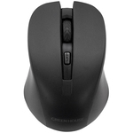 無線マウス　２．４ＧＨｚ　光学式　ブラック　ＧＨ－ＭＵＬＮＯＡ－ＢＫ　■お取り寄せ品