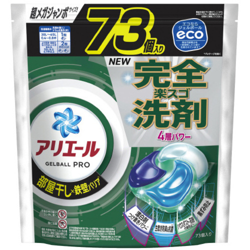 アリエールジェルボールプロ　部屋干し用　替７３個