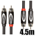 オーディオケーブル／４．５ｍ／ＲＣＡピン×２－ＲＣＡピン×２　ＲＣＣ－１５－２Ｒ２Ｒ　■お取り寄せ品