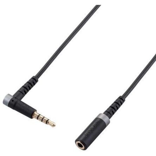 マイク対応オーディオ延長ケーブル／高耐久／２ｍ／ブラック　ＥＨＰ－３５ＥＬＳ４Ｐ２０ＢＫ　■お取り寄せ品
