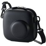 チェキアクセサリ／カメラケース／汎用／ｍｉｎｉシリーズ対応／エンボステクスチャー／ブラック　■お取り寄せ品