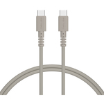 シリコンケーブル　ＵＳＢ－Ｃ　－　ＵＳＢ－Ｃ　１ｍ　ラテグレージュ　ＭＯＴ－ＳＣＢＣＣＧ１００－ＧＹ　■お取り寄せ品