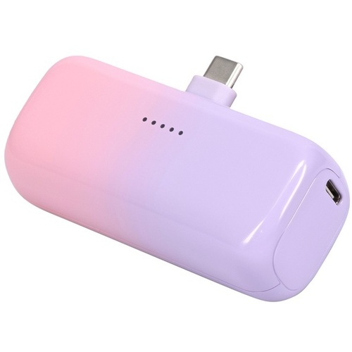 ＭＯＴ　ダイレクトモバイルバッテリー　５０００ｍＡｈ　コットンキャンディ　ＭＯＴ－ＭＢ５００２－ＣＣ　■お取り寄せ品