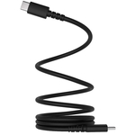 ＵＳＢ充電＆同期ケーブル　マグネット内蔵　Ｃ－Ｃ　１ｍ　ブラック　ＡＪ－６７２　■お取り寄せ品