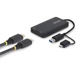 ＵＳＢ　－　ＨＤＭＩ変換アダプター／ＵＳＢ－Ｃ　ＵＳＢ－Ａ／２画面　１０７Ｂ－ＵＳＢ－ＨＤＭＩ－２　■お取り寄せ品