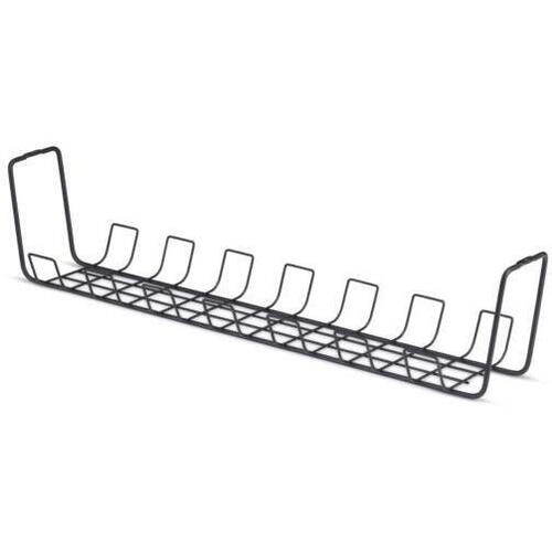 ケーブル配線トレー／ネジ固定式／メッシュバスケット／ブラック　Ｓ１ＭＢ－ＤＥＳＫ－ＣＡＢＬＥ－ＴＲＡＹ　■お取り寄せ品