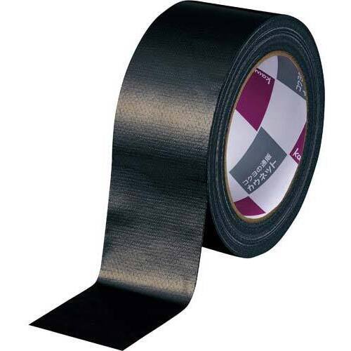 カラー布テープ　黒　３０巻