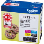 純正インク　ＬＣ２１３－４ＰＫ　４色パック
