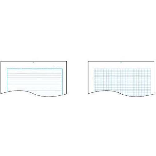 コピー用箋Ｂ５　５ｍｍ方眼ブルー刷り５０枚入&times;１０　【お取り寄せ品】６営業日以内届